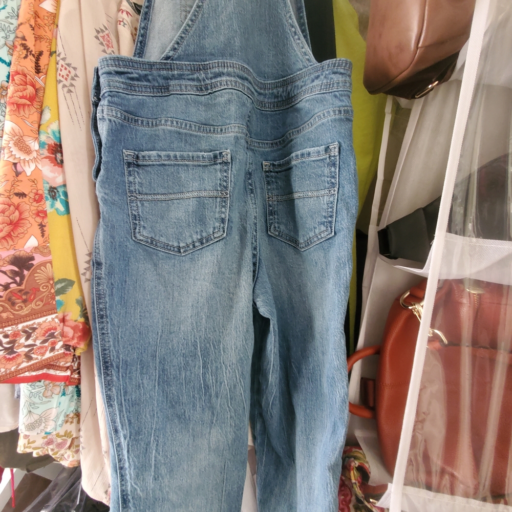 🛍️BUNDLE ONLY ITEM🛍️ Girls Denim Overalls - L (10-12) - Picture 9 of 11